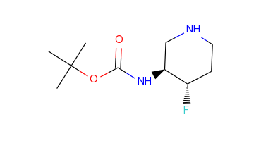 tert-butyl N-[(3S,4S)-4-fluoropiperidin-3-yl]carbamate